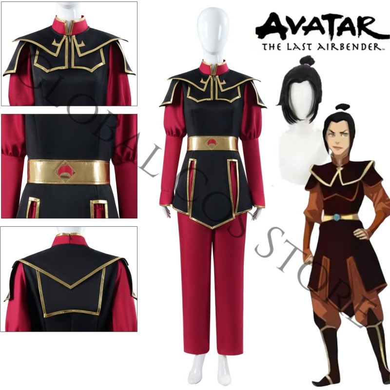 Cosplay Wig Colored - Disfraz de Azula de Avatar: La