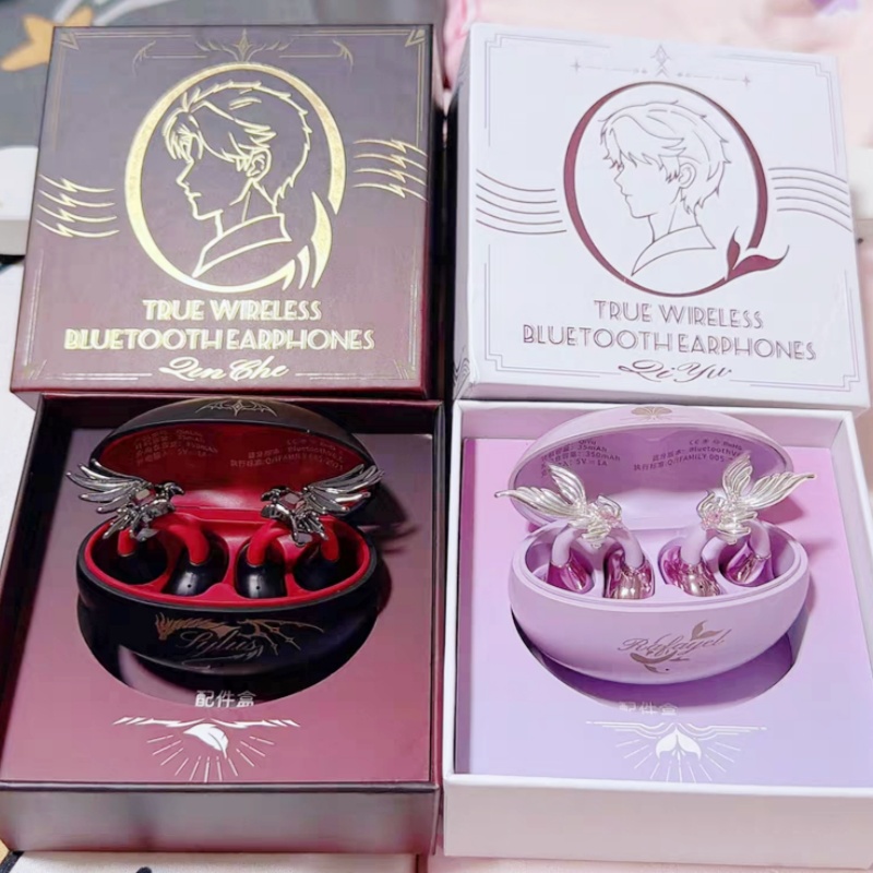 Anime Merchandise Market - Auriculares Bluetooth Inalámbricos Originales 2026, Diseño