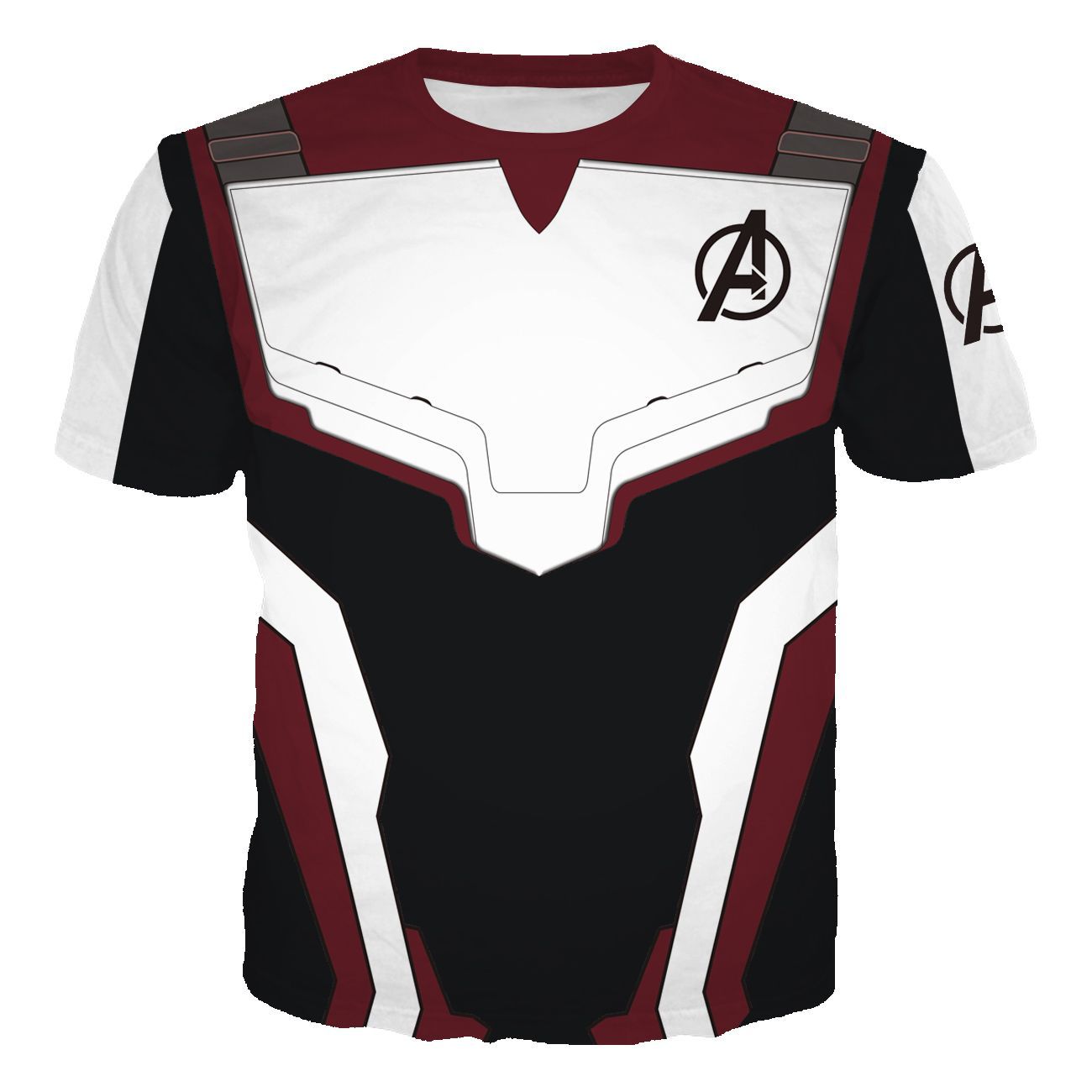 Anime Merchandise Jacket - Avengers 4 Quantum Battle Suit Camiseta