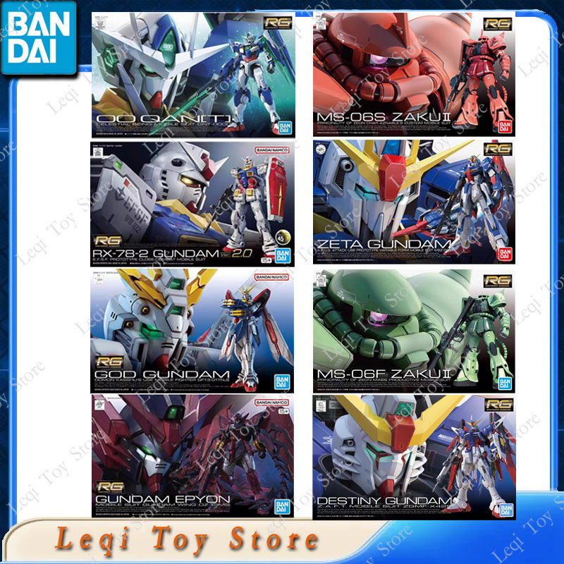 Bandai Gundam Rg - Figuras de Acción Originales de Bandai