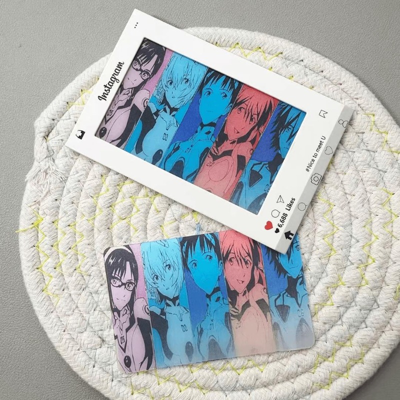 Evangelion Anime Merchandise - Tarjetas EVA Shinji Rei Asuka Langley