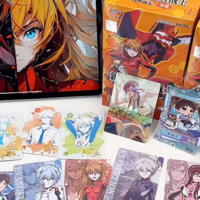 Auténticas Tarjetas Colecciona - Evangelion Anime Merchandise reseña y precio