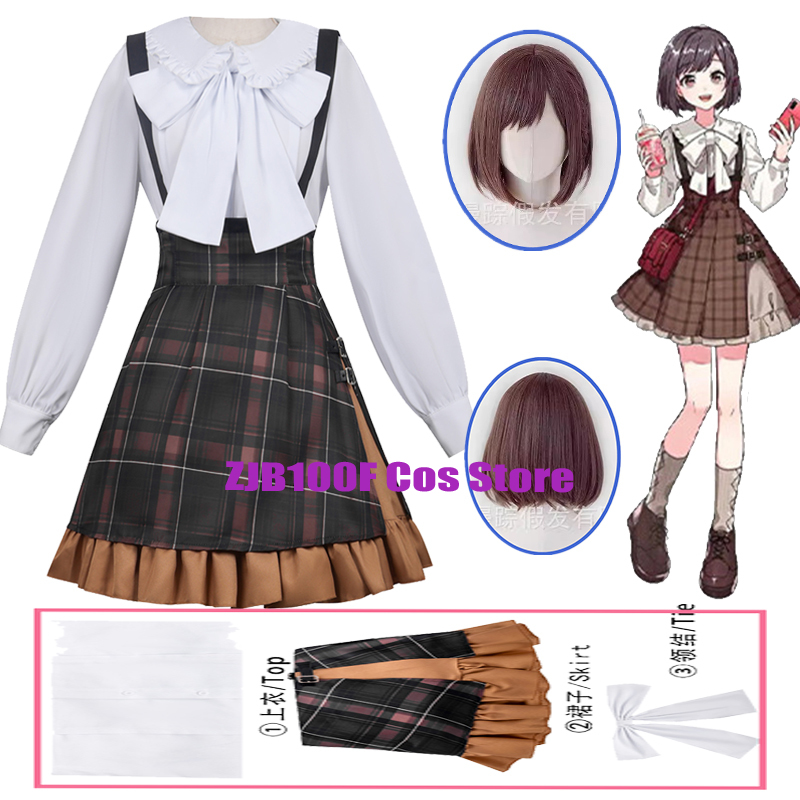 Disfraz de Cosplay de Shinonom - Cosplay Wig Colored reseña y precio