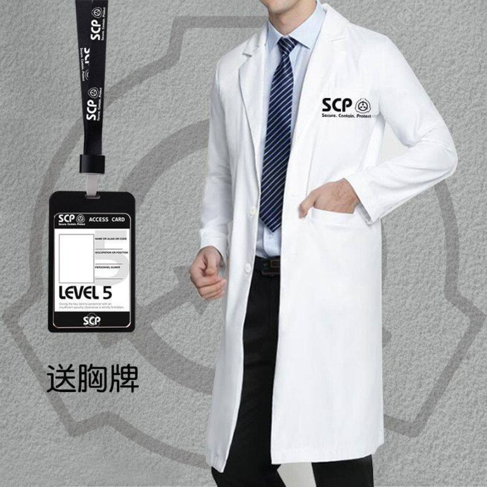 Artículos SCP: Bata de Laborat - Anime Merchandise Jacket reseña y precio