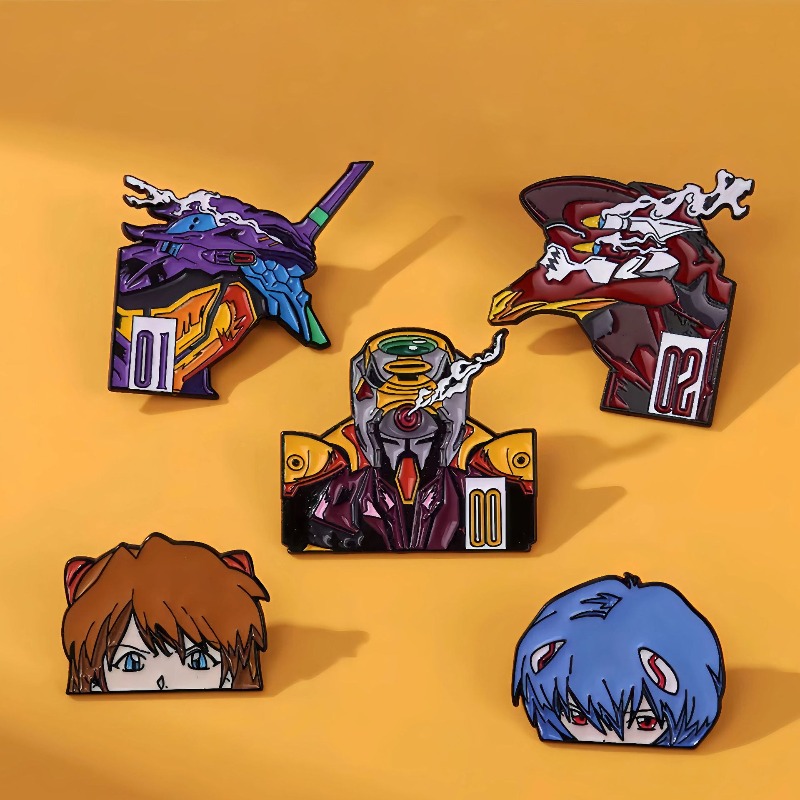 Broche Metálico Neon Genesis,  - Evangelion Anime Merchandise reseña y precio