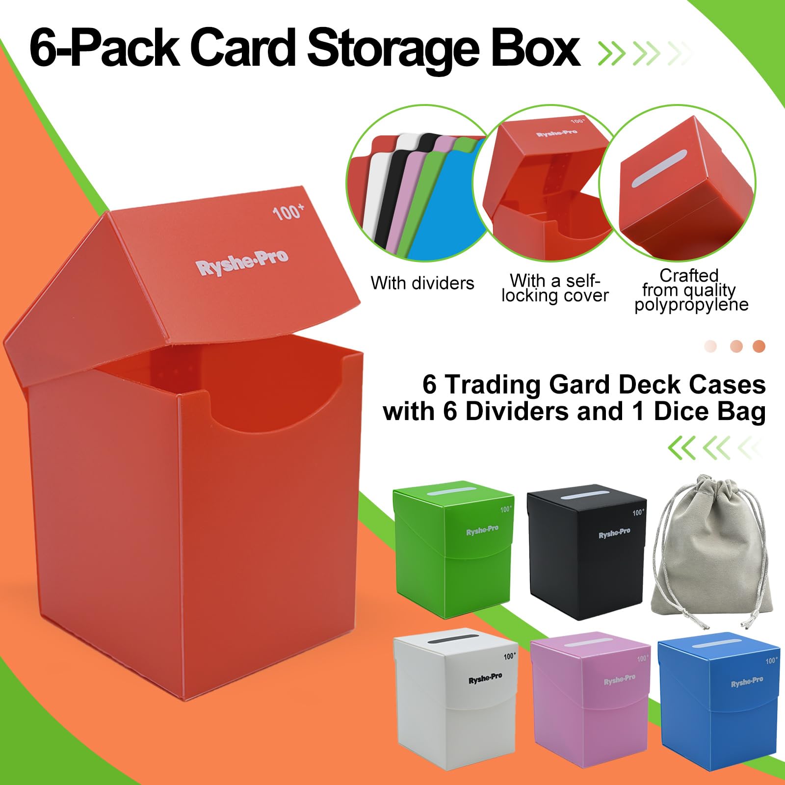 Caja para Cartas TCG con Capac - Themed Playing Card reseña y precio