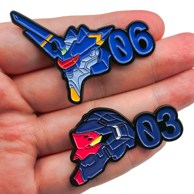 Broches Decorativos de Metal c - Evangelion Anime Merchandise reseña y precio