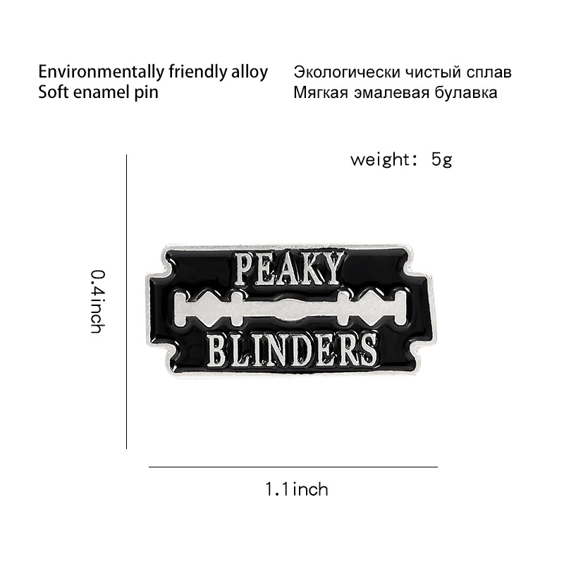 Pin de esmalte de Peaky Blinde - Anime Merchandise Jacket reseña y precio