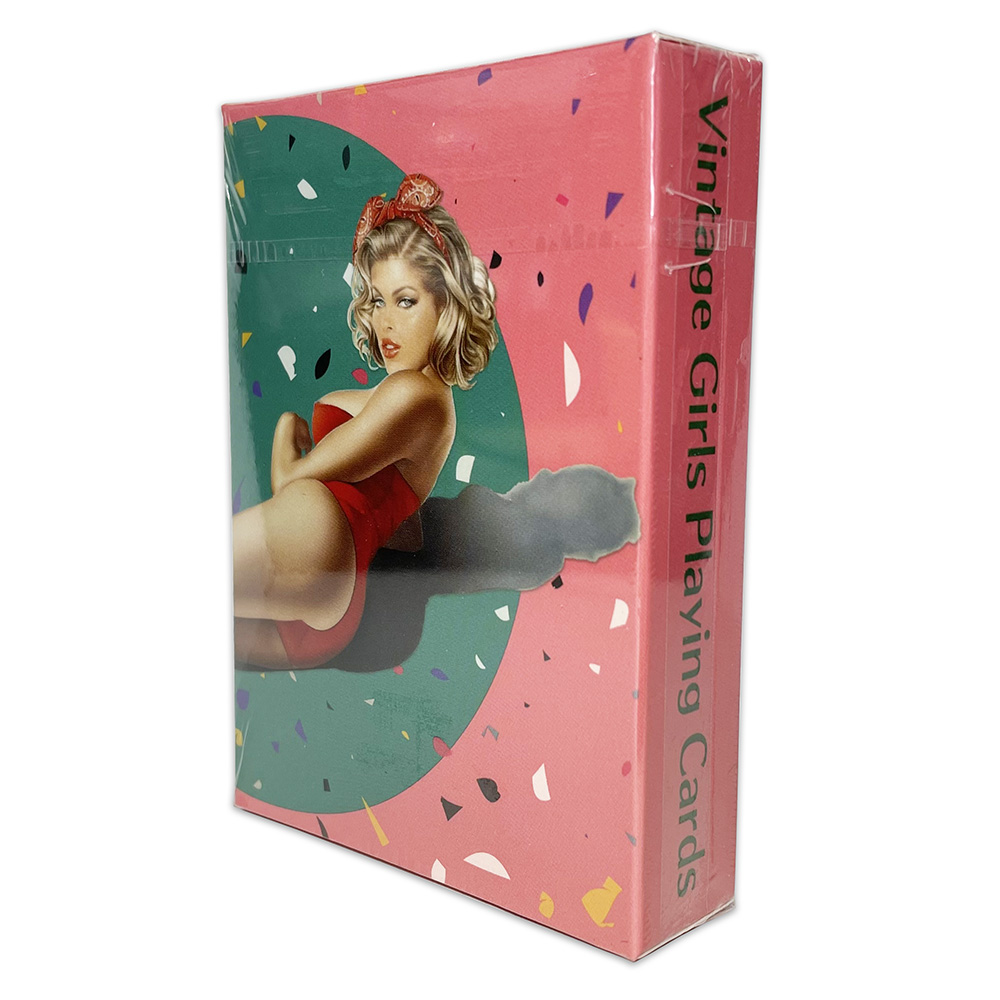 American Retro Sexy Beautiful  - Themed Playing Card reseña y precio