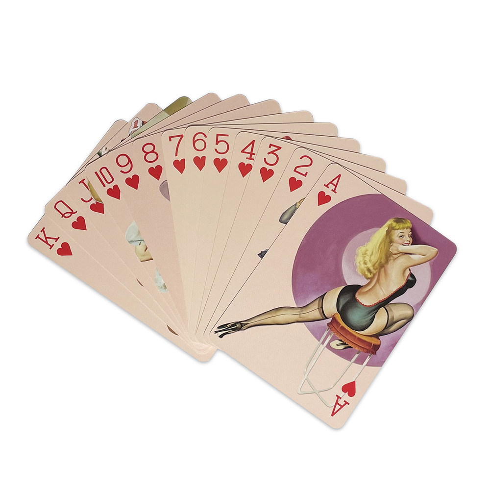 American Retro Sexy Beautiful  - Themed Playing Card reseña y precio